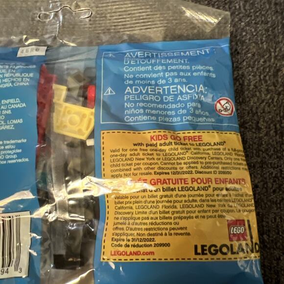 LEGO City 30566 Fire Helicopter Polybag 40 Pieces NEW SEALED Packaging - Picture 5 of 5